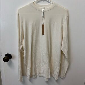 SIZE S SKIMS BOYFRIEND LONG SLEEVE T SHIRT COLOR MARBLE